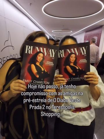 Um encontro de personalidades, atitude e muita referência. ✨
Porque no universo de O Diabo Veste Prada, não é só sobre moda, é sobre presença!
#teresopolisshopping #diabovesteprada2 #alamedagastronomica