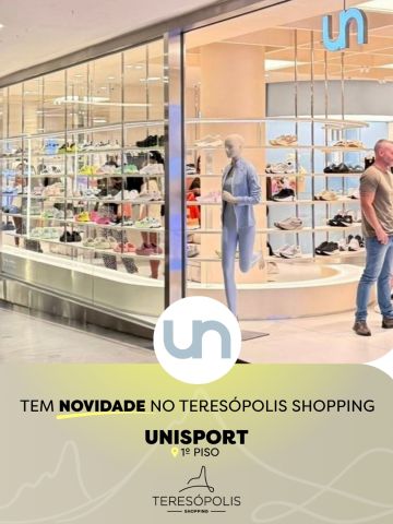 Tem novidade no Teresópolis Shopping 🛍
A Unisport chegou com opções que unem conforto e estilo para quem procura uma vida mais ativa, saudável e feliz!
Venha conhecer!
📍1º Piso