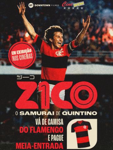 Quer pagar meia pra ver #ZicoNoCineShow na primeira semana de estreia? ⚽🔥
É fácil: vá com o manto do Mengão (camisa do Flamengo) e mostra seu coração rubro-negro ❤️🖤 . E se você se chama Arthur também paga meia !!
Chama a galera e vem!
Garanta agora seus ingressos e veja #zico #samuraidequintino, HOJE no Cine Show!
Mais informações no site.
#flamengo #ziconocinema #CineShow #Cinema #Pipoca