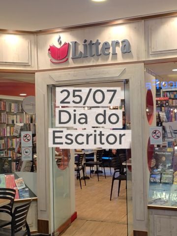 Hoje celebramos quem transforma palavras em mundos inteiros. ✍️📖
Dia do Escritor e nada melhor pra comemorar do que começar uma leitura nova.
Passa na Littera e escolhe a sua! 📚
📍 Teresópolis Shopping - 2º Piso