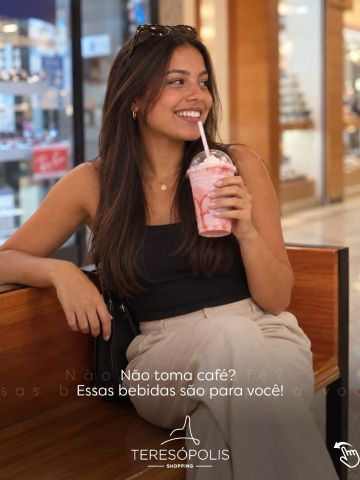 Pra quem prefere o docinho de um milk-shake, o refrescante de um suco ou o aconchego de um chocolate quente, o Teresópolis Shopping é o seu lugar. Cada gole, um motivo a mais pra ficar.
📍 Vem adoçar seu dia com a gente.