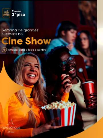 Um bom filme tem o poder de fazer o dia brilhar ainda mais!

Confira a programação, reúna a galera e aproveite cada cena no CineShow!

@redecineshow

#teresópolisshopping #oshoppingdacidade