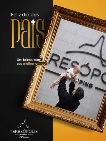 ✨ Dia dos Pais é sobre momentos que ficam pra sempre na memória.

No Teresópolis Shopping, cada passeio, presente ou abraço vira parte dessa história.

💙 Celebre quem está sempre por perto, ensinando, cuidando e fazendo o mundo mais especial. 

Feliz Dia dos Pais!

#VemCurtirComAGente #teresópolisshopping #oshoppingdacidade #DiadosPais